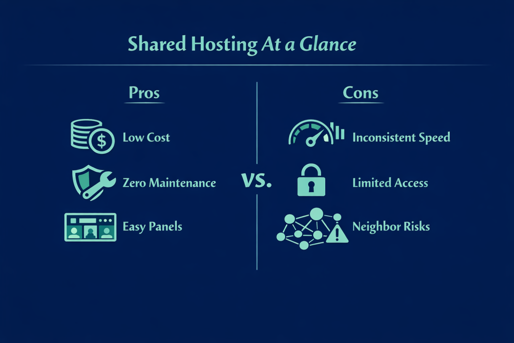 cloud hosting vs. shared hosting