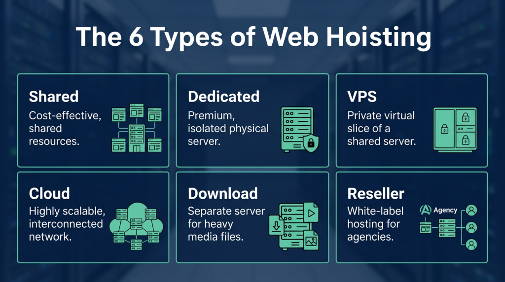 Illustration for What is Web Hosting