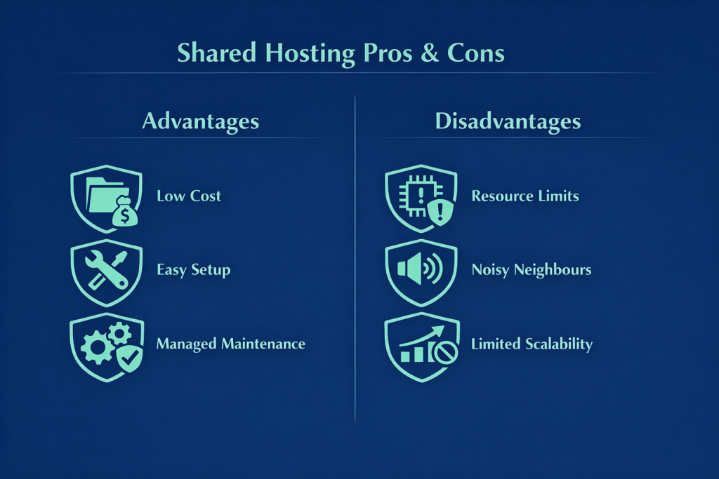 The Pros and Cons of Shared Hosting