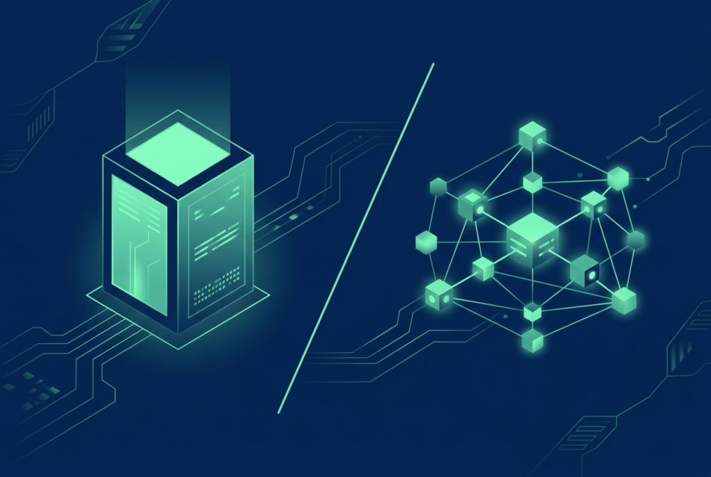 Illustration for VPS vs. Cloud Server