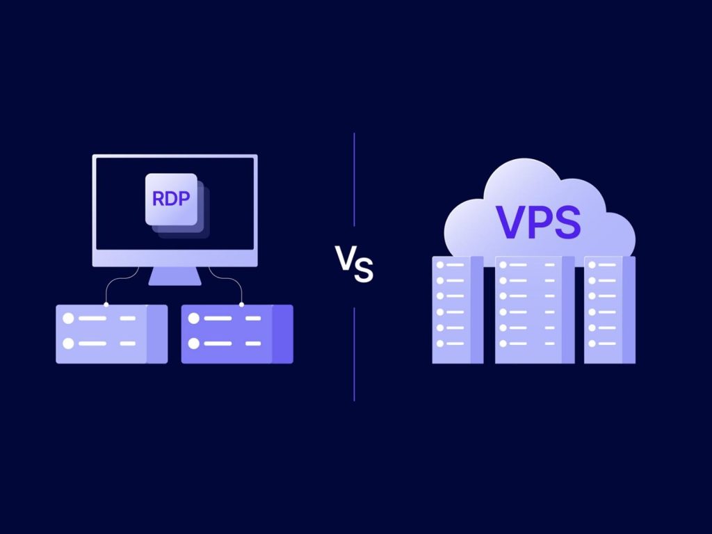 Illustration for VPS vs RDP