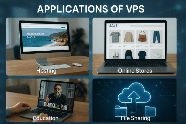 Illustration for What is VPS (Virtual Private Server)?