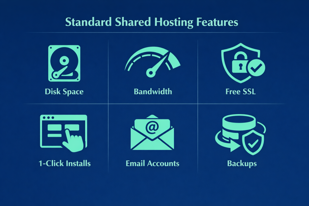 Features and Capabilities of Shared Hosting
